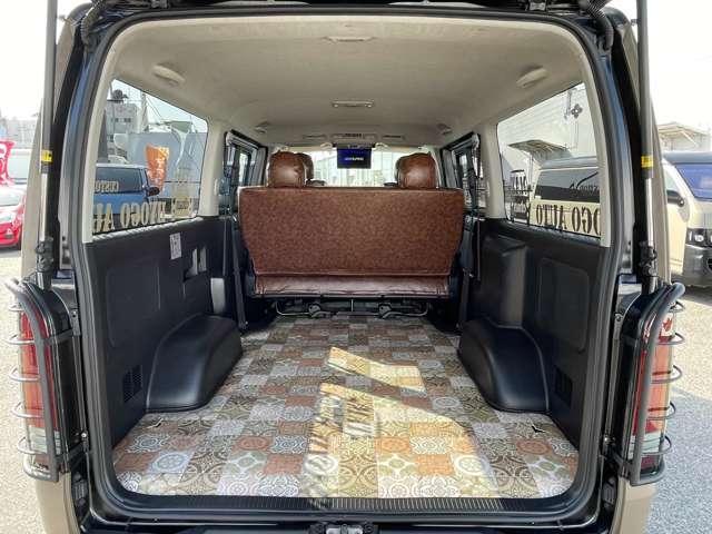 ハイエースバン ロングスーパーＧＬ　マットチャン　マット塗装　艶消し全塗装　ラプターライナー　プッシュスタート　丸目ヘッドライト　１６インチアルミ　丸目ハイエース　グリルガード　テールガード　社外ＬＥＤヘッドライト球　パワースライドドア（31枚目）