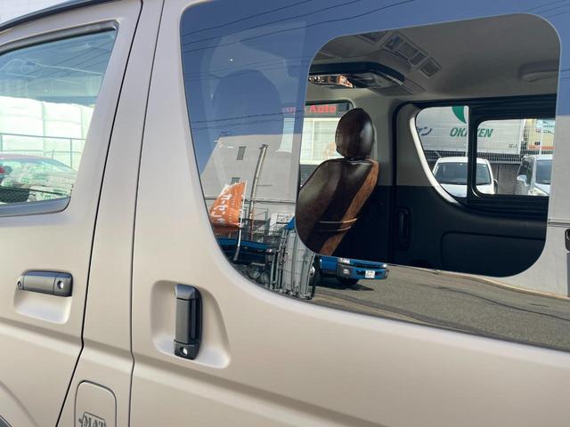 ハイエースバン ロングスーパーＧＬ　マットチャン　マット塗装　艶消し全塗装　ラプターライナー　プッシュスタート　丸目ヘッドライト　１６インチアルミ　丸目ハイエース　グリルガード　テールガード　社外ＬＥＤヘッドライト球　パワースライドドア（45枚目）