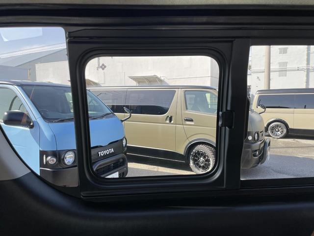 ハイエースバン ロングスーパーＧＬ　マットチャン　マット塗装　艶消し全塗装　ラプターライナー　プッシュスタート　丸目ヘッドライト　１６インチアルミ　丸目ハイエース　グリルガード　テールガード　社外ＬＥＤヘッドライト球　パワースライドドア（46枚目）