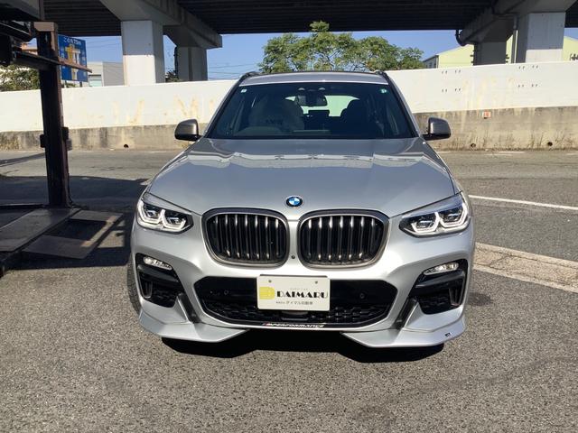X3 M40d 管理ユーザー下取車・禁煙車・オダーカラー・グレイシャ―シルバー・F&Rシュニッツァー・スポイラー・黒革メモリーパワーシートヒーター&リヤーシートヒーター・ワイヤレス携帯充電器・ヘツドアツプディスプレイ(2枚目)