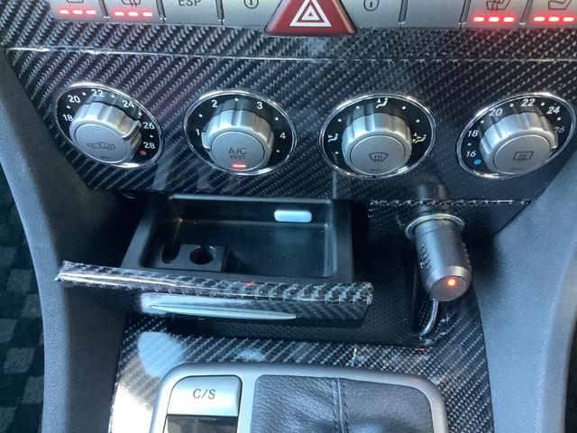 ＳＬＫ ＳＬＫ２００コンプレッサー　禁煙車・ケンウッドＳＤナビ・ＴＶフルセグ・Ｂｌｕｅｔｏｏｔｈ・バックモニター・ＧＰＳ内蔵スピードレーダー・赤革メモリーパワーシートヒーター・エアースカー・風の巻き込み防止ドラフトストップ・ベンツ純正（44枚目）