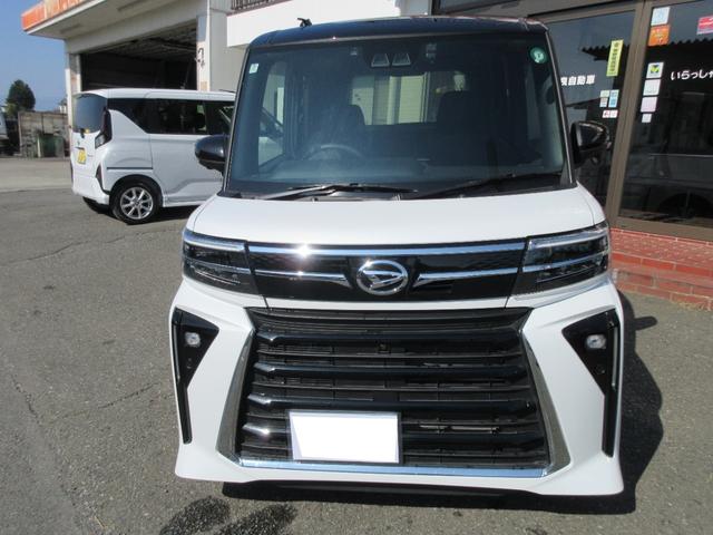 タント カスタムＲＳ　ターボ　純正１０インチフルセグナビ　Ｂｌｕｅｔｏｏｔｈ　パノラマカメラ　２．０ＥＴＣ　ナビ連動前後ドラレコ　ＬＥＤライト　シートヒーター　衝突軽減ブレーキ　キーフリー　プッシュスタート（2枚目）