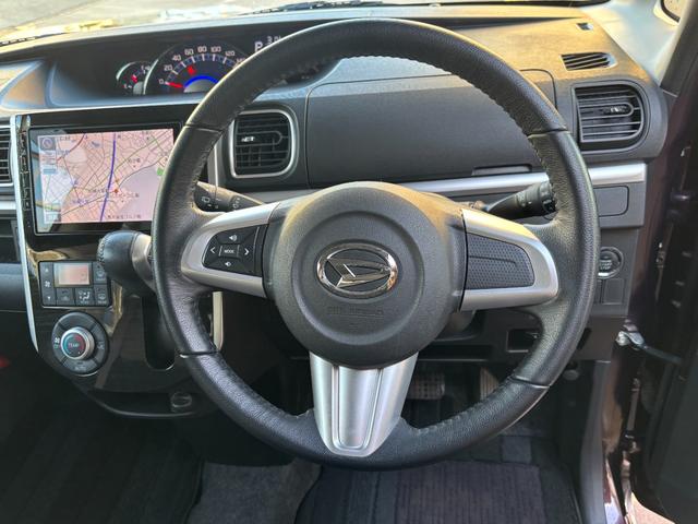 タント カスタムＲＳ　トップエディションＳＡＩＩ　純正８インチメモリナビ　フルセグＴＶ　バックモニター　両側パワースライドドア　ＥＴＣ　プッシュスタート　衝突軽減ブレーキ　ハーフレザー　アイドリングストップ（25枚目）