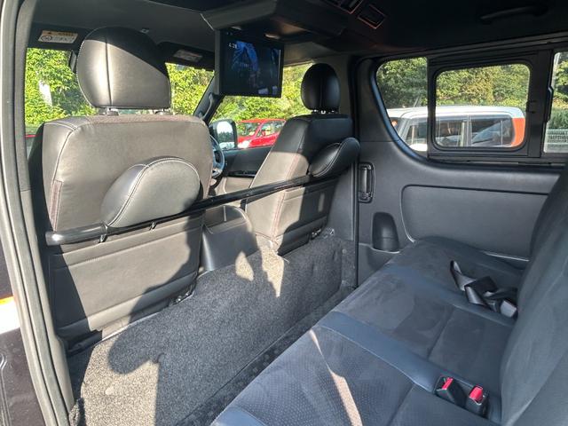ハイエースバン スーパーGL ダークプライムII スーパーGL ダークプライムII レンタカーアップ車 ナビTV 後席モニター Bカメラ デジタルインナーミラー ETC スマートキー LED WエアB ハンドルリモコン スライド窓(50枚目)