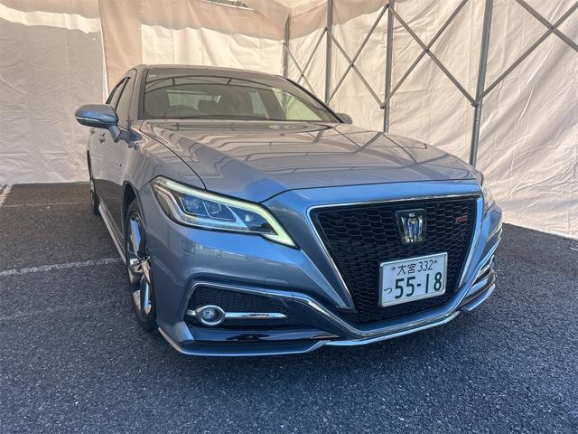 クラウンハイブリッド ＲＳアドバンス　ドライブレコーダー　クリアランスソナー　レーンアシスト　ナビ　ＴＶ　アルミホイール　オートマチックハイビーム　オートライト　ＣＶＴ　シートヒーター　スマートキー　電動格納ミラー　パワーシート　ＵＳＢ（2枚目）