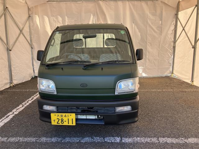 ハイゼットトラック 　＊＊カスタムペイント＊＊ラプターライナー全塗装＊＊激渋＊＊ＭＴ＊距離８９００キロ＊＊（2枚目）