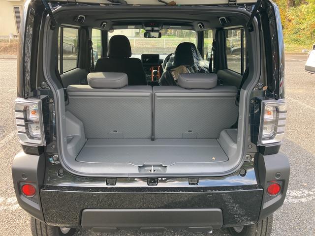 タフト 　バックカメラ　オートクルーズコントロール　衝突被害軽減システム　オートライト　スマートキー　アイドリングストップ　電動格納ミラー　シートヒーター　サンルーフ　ＣＶＴ　ＥＳＣ　アルミホイール　エアコン（19枚目）