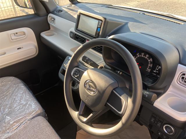 ムーヴキャンバス ストライプスX バックカメラ 両側電動スライドドア ナビ クリアランスソナー 衝突被害軽減システム スマートキー アイドリングストップ ベンチシート CVT 盗難防止システム ABS ESC USB 衝突安全ボディ(2枚目)