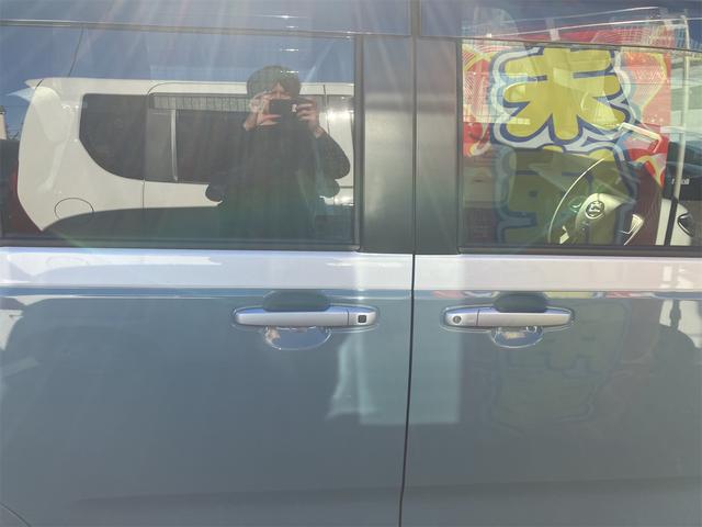 ムーヴキャンバス ストライプスX バックカメラ 両側電動スライドドア ナビ クリアランスソナー 衝突被害軽減システム スマートキー アイドリングストップ ベンチシート CVT 盗難防止システム ABS ESC USB 衝突安全ボディ(15枚目)