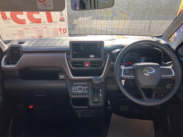 ムーヴ X 届け出済み未使用車 両側スライド・片側電動 クリアランスソナー 衝突被害軽減システム LEDヘッドランプ スマートキー アイドリングストップ ベンチシート CVT 盗難防止システム ABS ESC(2枚目)