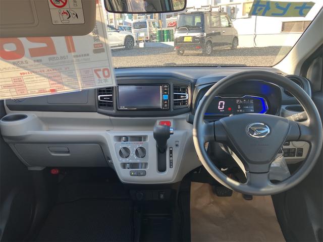 ミライース X SAIII クリアランスソナー 衝突被害軽減システム オートマチックハイビーム LEDヘッドランプ キーレスエントリー アイドリングストップ CVT 盗難防止システム ABS ESC 衝突安全ボディ エアコン(7枚目)