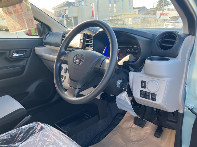 ミライース X SAIII クリアランスソナー 衝突被害軽減システム オートマチックハイビーム LEDヘッドランプ キーレスエントリー アイドリングストップ CVT 盗難防止システム ABS ESC 衝突安全ボディ エアコン(13枚目)