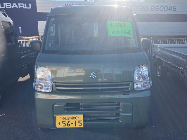 エブリイ PAリミテッド 届け出済み未使用車 両側スライドドア クリアランスソナー レーンアシスト 衝突被害軽減システム オートマチックハイビーム キーレスエントリー アイドリングストップ CVT 盗難防止システム ABS(3枚目)