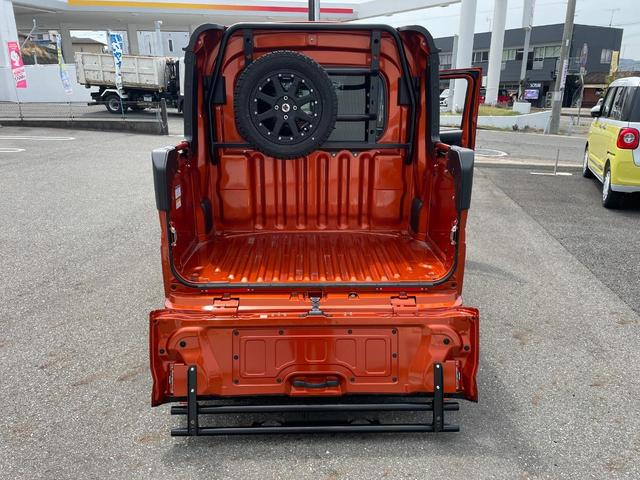 アトレー アトレーデッキバン　ＨＡＲＤＣＡＲＧＯ　スキッドグリル　ガード　スペアタイヤキャリア　ゲートプラス　エクストリーム－Ｊ＋ヨコハマ　ジオランダー（５本）（１６５／６５／Ｒ１４）（28枚目）