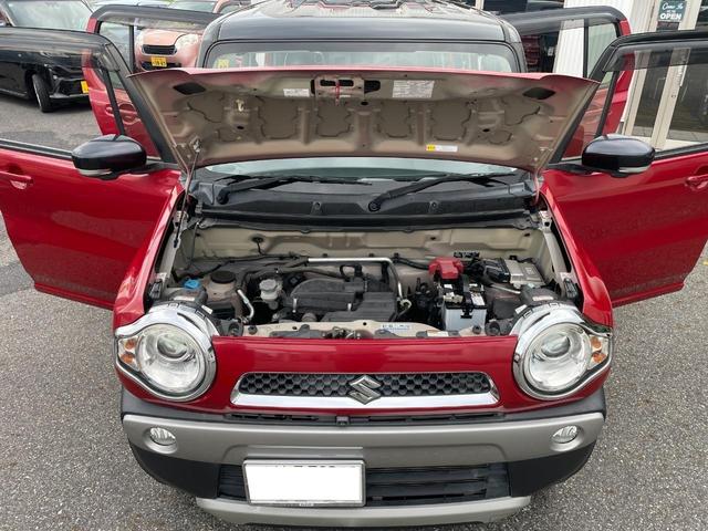 ハスラー X 全方位モニター用カメラパッケージ装着車 レーダーブレーキサポート メモリーナビ ワンセグTV シートヒーター フルフラットシート ベンチシート ワンオーナー アイドリングストップ 衝突安全ボディ(24枚目)