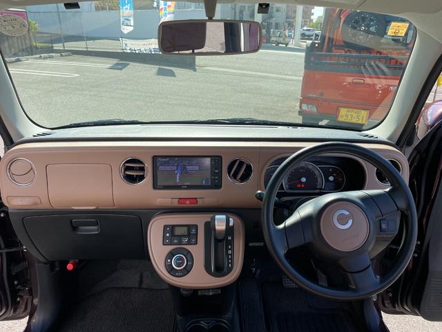 ミラココア ココアプラスX SDナビ ワンセグTV 禁煙車 スマートキー キーレスエントリー ベンチシート 盗難防止システム 衝突安全ボディ アイドリングストップ 運転席エアバッグ 助手席エアバッグ(11枚目)