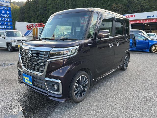 スペーシアカスタム ハイブリッドXSターボ 4WD ターボ 両側パワースライドドア クルーズコントロール ナビゲーション Bluetooth サーキュレーター シートヒーター フルセグTV(11枚目)