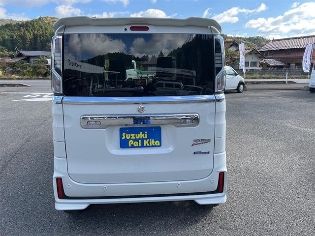 スペーシアカスタム ハイブリッドXSターボ 女性ワンオーナー 4WD 全方位モニター ナビゲーション ドライブレコーダー ETC パドルシフト クルーズコントロール 両側パワースライドドア フルセグTV シートヒーター(7枚目)