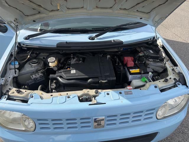 アルトラパン Ｘ　ナビゲーション　フルセグＴＶ　Ｂｌｕｅｔｏｏｔｈ　プッシュスタート　ベンチシート　エアコン　アルミホイール（21枚目）