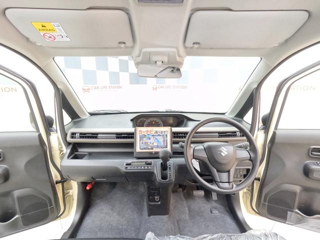 ワゴンＲ ＦＸ　ＤＣＢＳ（予防安全機能）　届出済未使用車　誤発進抑制機能　電動格納ドアミラー　プッシュスタート　キーレス　運転席シートヒーター　ベンチシート　オートエアコン　助手席シートアンダーボックス（8枚目）