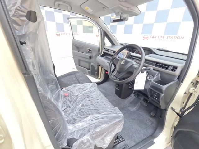 ワゴンＲ ＦＸ　ＤＣＢＳ（予防安全機能）　届出済未使用車　誤発進抑制機能　電動格納ドアミラー　プッシュスタート　キーレス　運転席シートヒーター　ベンチシート　オートエアコン　助手席シートアンダーボックス（52枚目）