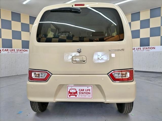 ワゴンＲ ＦＸ　ＤＣＢＳ（予防安全機能）　届出済未使用車　誤発進抑制機能　電動格納ドアミラー　プッシュスタート　キーレス　運転席シートヒーター　ベンチシート　オートエアコン　助手席シートアンダーボックス（55枚目）