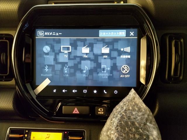 ハスラー ハイブリッドX 全方位モニター付メモリーナビ 届出済未使用車 DCBS(予防安全機能) キーレス LEDヘッドランプ 電動自動格納ドアミラー シートヒーター(運転席 助手席) 誤発進抑制機能 アルミホイール(11枚目)