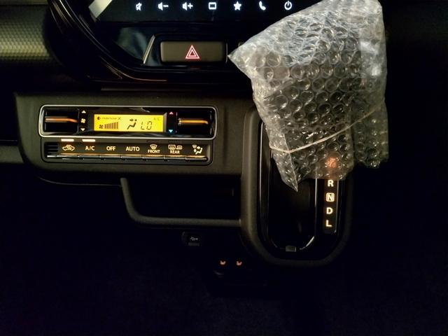 ハスラー ハイブリッドX 全方位モニター付メモリーナビ 届出済未使用車 DCBS(予防安全機能) キーレス LEDヘッドランプ 電動自動格納ドアミラー シートヒーター(運転席 助手席) 誤発進抑制機能 アルミホイール(13枚目)