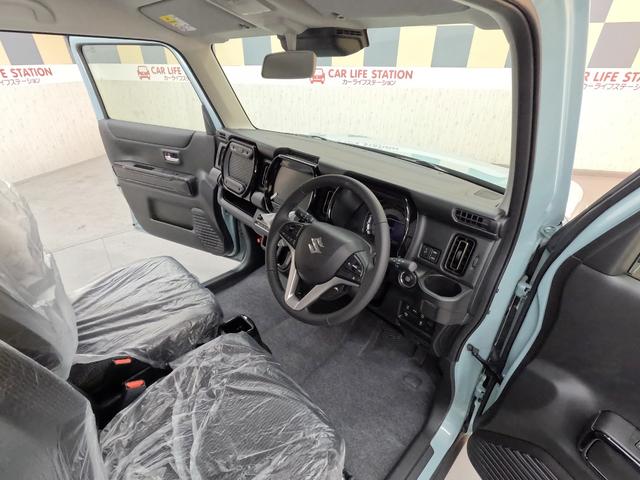 ハスラー ハイブリッドX 全方位モニター付メモリーナビ 届出済未使用車 DCBS(予防安全機能) キーレス LEDヘッドランプ 電動自動格納ドアミラー シートヒーター(運転席 助手席) 誤発進抑制機能 アルミホイール(58枚目)