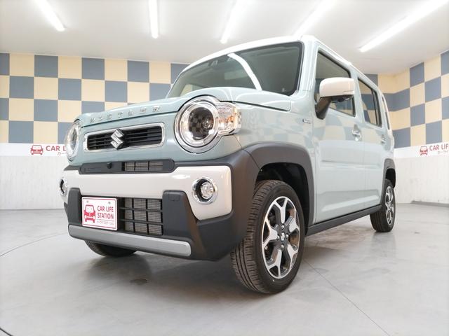 ハスラー ハイブリッドX 全方位モニター付メモリーナビ 届出済未使用車 DCBS(予防安全機能) キーレス LEDヘッドランプ 電動自動格納ドアミラー シートヒーター(運転席 助手席) 誤発進抑制機能 アルミホイール(63枚目)