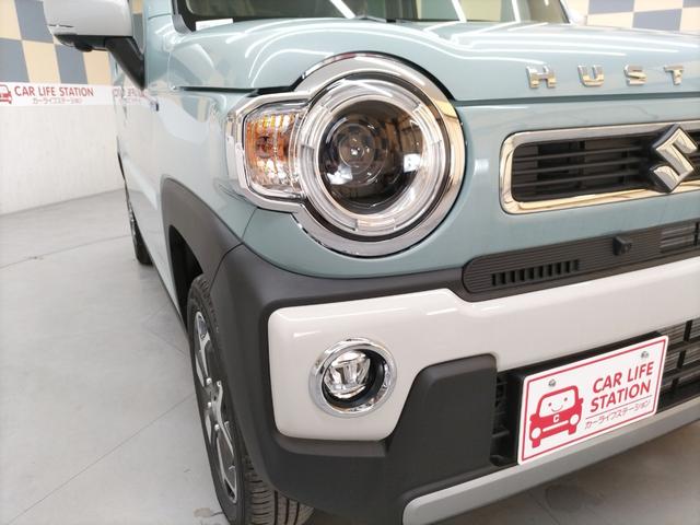 ハスラー ハイブリッドX 全方位モニター付メモリーナビ 届出済未使用車 DCBS(予防安全機能) キーレス LEDヘッドランプ 電動自動格納ドアミラー シートヒーター(運転席 助手席) 誤発進抑制機能 アルミホイール(68枚目)