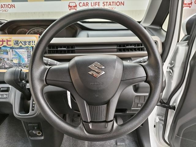 ワゴンR FX 届出済未使用車 DCBS(予防安全機能) 誤発進抑制機能 電動格納ドアミラー プッシュスタート キーレス 運転席シートヒーター ベンチシート オートエアコン 助手席シートアンダーボックス(11枚目)