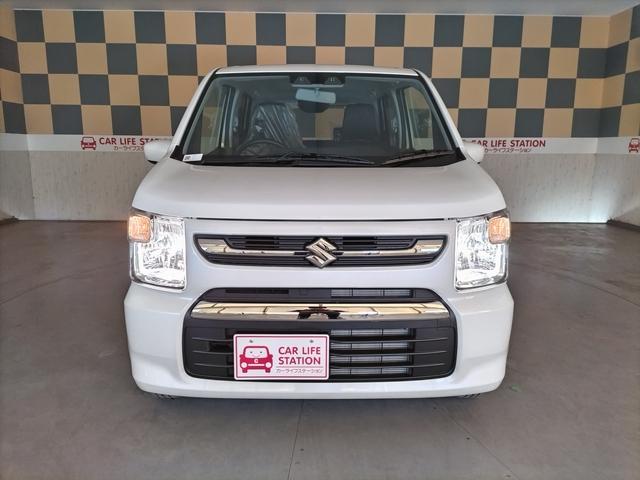 ワゴンR FX 届出済未使用車 DCBS(予防安全機能) 誤発進抑制機能 電動格納ドアミラー プッシュスタート キーレス 運転席シートヒーター ベンチシート オートエアコン 助手席シートアンダーボックス(55枚目)