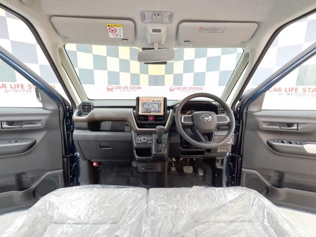 ムーヴ Ｘ　新型　スマートアシスト　届出済未使用車　キーフリー　プッシュスタート　左側パワースライドドア　ＬＥＤヘッドランプオートライト　左右分割リヤシート　ロングスライド／リクライニング　オート格納ドアミラー（8枚目）