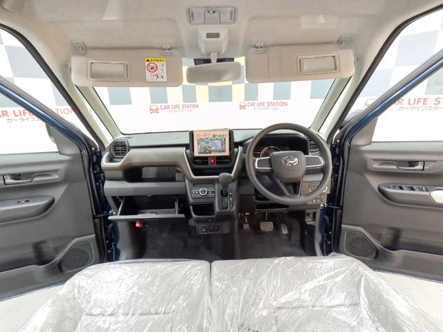 ムーヴ Ｘ　新型　スマートアシスト　届出済未使用車　キーフリー　プッシュスタート　左側パワースライドドア　ＬＥＤヘッドランプオートライト　左右分割リヤシート　ロングスライド／リクライニング　オート格納ドアミラー（10枚目）