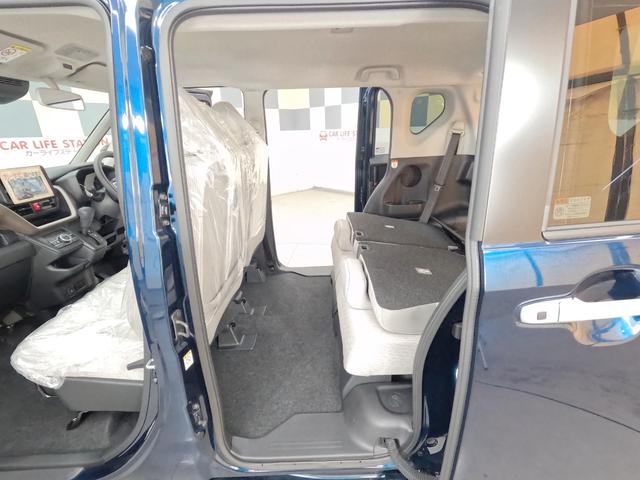 ムーヴ Ｘ　新型　スマートアシスト　届出済未使用車　キーフリー　プッシュスタート　左側パワースライドドア　ＬＥＤヘッドランプオートライト　左右分割リヤシート　ロングスライド／リクライニング　オート格納ドアミラー（38枚目）