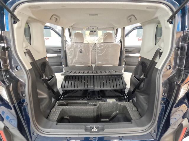 ムーヴ Ｘ　新型　スマートアシスト　届出済未使用車　キーフリー　プッシュスタート　左側パワースライドドア　ＬＥＤヘッドランプオートライト　左右分割リヤシート　ロングスライド／リクライニング　オート格納ドアミラー（53枚目）