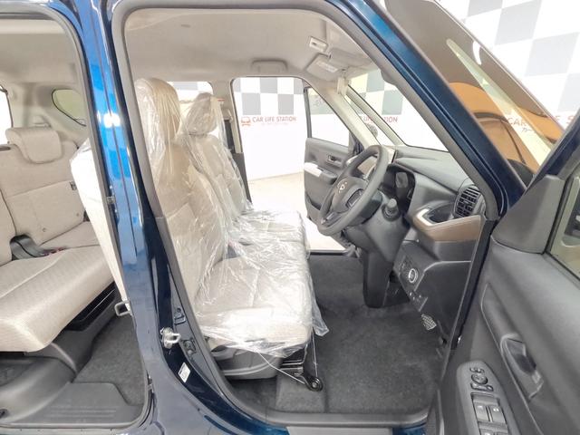 ムーヴ Ｘ　新型　スマートアシスト　届出済未使用車　キーフリー　プッシュスタート　左側パワースライドドア　ＬＥＤヘッドランプオートライト　左右分割リヤシート　ロングスライド／リクライニング　オート格納ドアミラー（54枚目）