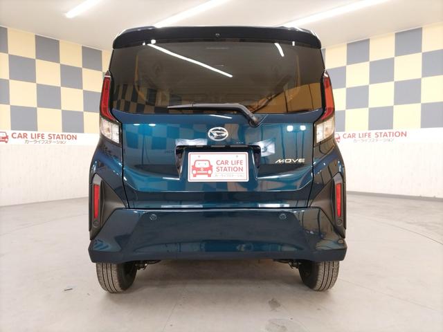 ムーヴ Ｘ　新型　スマートアシスト　届出済未使用車　キーフリー　プッシュスタート　左側パワースライドドア　ＬＥＤヘッドランプオートライト　左右分割リヤシート　ロングスライド／リクライニング　オート格納ドアミラー（61枚目）