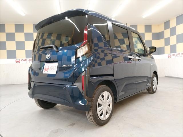 ムーヴ Ｘ　新型　スマートアシスト　届出済未使用車　キーフリー　プッシュスタート　左側パワースライドドア　ＬＥＤヘッドランプオートライト　左右分割リヤシート　ロングスライド／リクライニング　オート格納ドアミラー（62枚目）