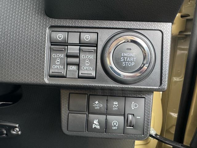 タント ファンクロス　ルーフキャリア　純正ナビ　ドライブレコーダー　ＥＴＣ　バックカメラ　両側電動スライドドア　足マット　シートカバー　バイザー　ドアハンドルプロテクト　ドアアウターハンドル　サイドアンダーガーニッシュ（13枚目）