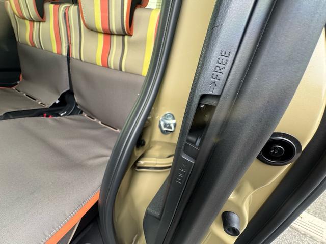 タント ファンクロス　ルーフキャリア　純正ナビ　ドライブレコーダー　ＥＴＣ　バックカメラ　両側電動スライドドア　足マット　シートカバー　バイザー　ドアハンドルプロテクト　ドアアウターハンドル　サイドアンダーガーニッシュ（57枚目）