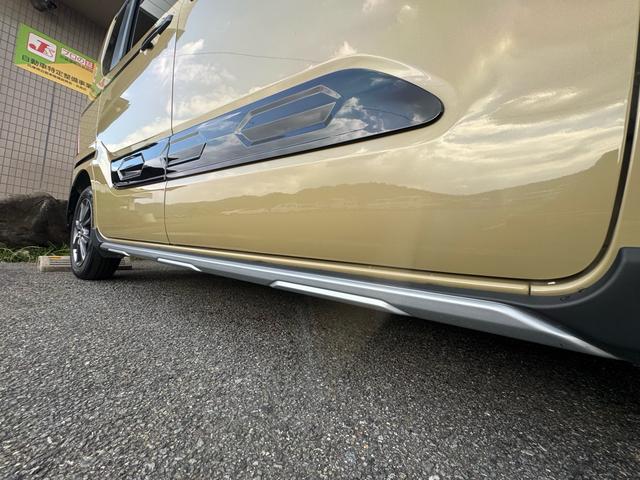 タント ファンクロス　ルーフキャリア　純正ナビ　ドライブレコーダー　ＥＴＣ　バックカメラ　両側電動スライドドア　足マット　シートカバー　バイザー　ドアハンドルプロテクト　ドアアウターハンドル　サイドアンダーガーニッシュ（61枚目）