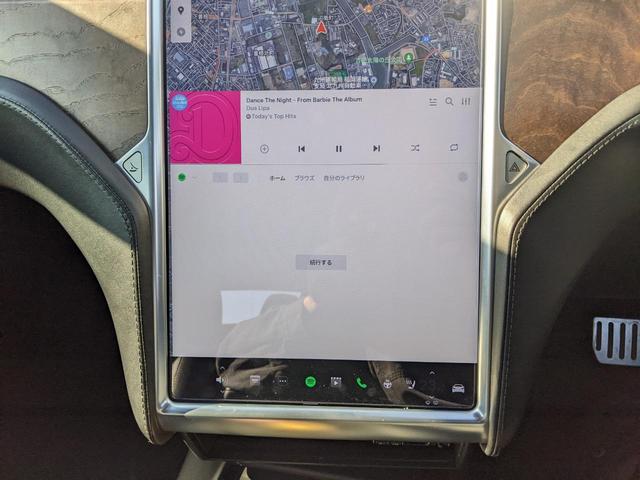 モデルＳ ７５Ｄ　フルセルフドライビングのプレビュー表示　ＭＣＵ２テスラシアターＹｏｕｔｕｂｅ　革シート　サモン　ブラックレザーシート　プレミアムコネクティビティー　ガラスルーフ　ハンドルヒーター　全席シートヒーター（48枚目）