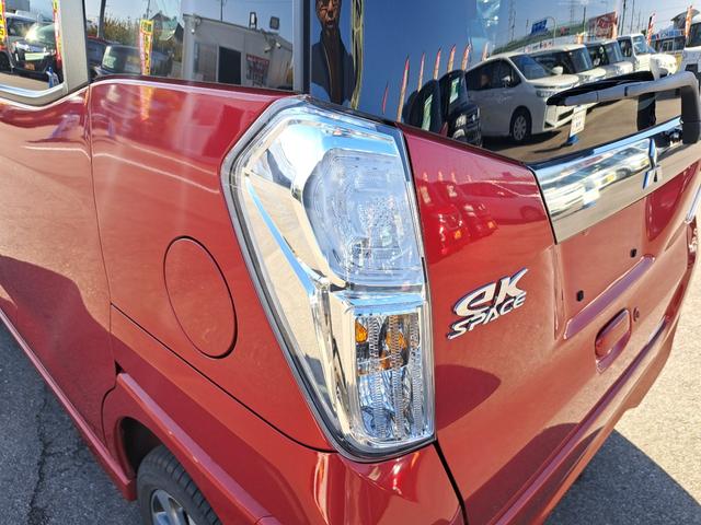 eKスペースカスタム カスタムT e-アシスト メモリーナビ 両側パワースライドドア ミラー型バックカメラ ドライブレコーダー タイヤ新品(22枚目)