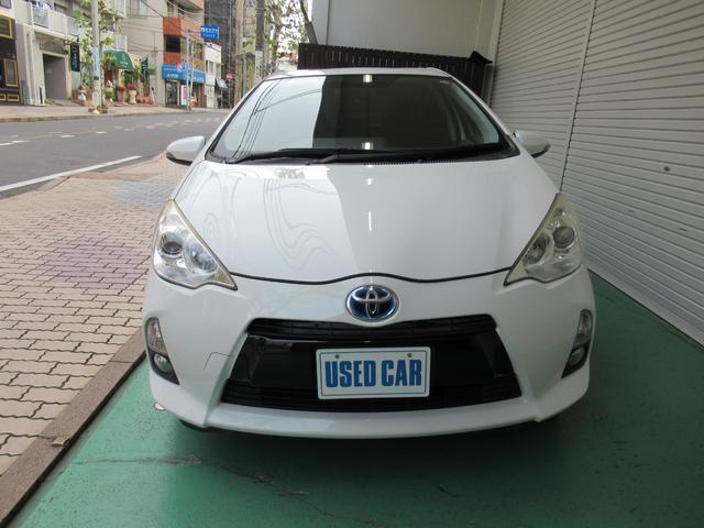 アクア Ｇ　ライムホワイトパールクリスタルシャイン　実走行４２０００ｋｍ台　シートヒーター　トヨタ純正ナビＴＶ　Ｂｌｕｅｔｏｏｔｈオーディオ　ハンズフリー　バックカメラ　ＥＴＣ　スマートキー　ワンオーナー　禁煙（8枚目）