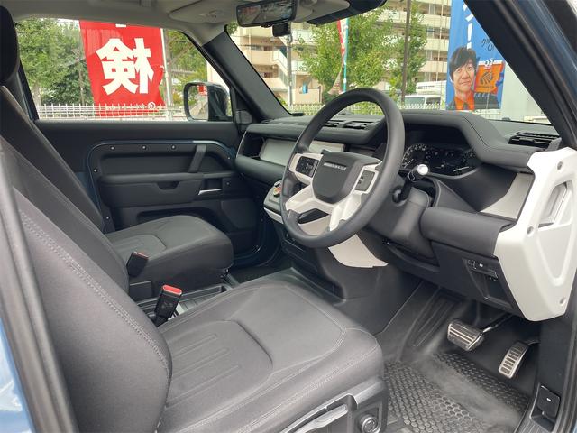 ディフェンダー ９０　４ＷＤ　３００ＰＳ　前後ドライブレコーダー　全周囲カメラ　クリアランスソナー　アダプティブクルーズ　衝突被害軽減システム　ナビ　オートライト　ＬＥＤヘッドランプ　１８インチアルミ　スマートキー（32枚目）
