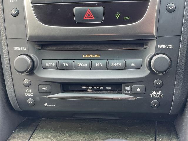 GS GS350 ETC クルーズコントロール バックカメラ ナビ フルセグTV 18インチアルミ オートライト HID AT スマートキー 電動格納ミラー 盗難防止システム パワーシート CD MD USB(5枚目)