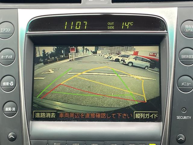 GS GS350 ETC クルーズコントロール バックカメラ ナビ フルセグTV 18インチアルミ オートライト HID AT スマートキー 電動格納ミラー 盗難防止システム パワーシート CD MD USB(6枚目)