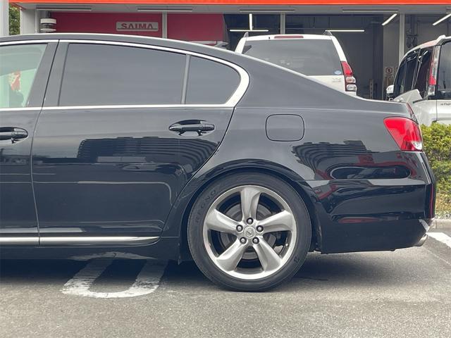 GS GS350 ETC クルーズコントロール バックカメラ ナビ フルセグTV 18インチアルミ オートライト HID AT スマートキー 電動格納ミラー 盗難防止システム パワーシート CD MD USB(23枚目)